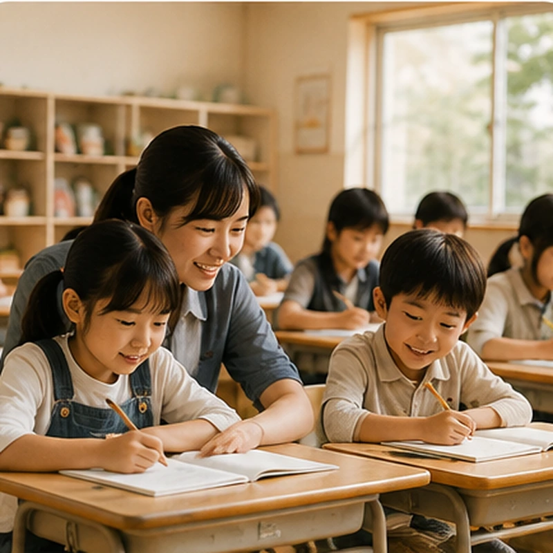 子どもたちの学びや体験を支える様子